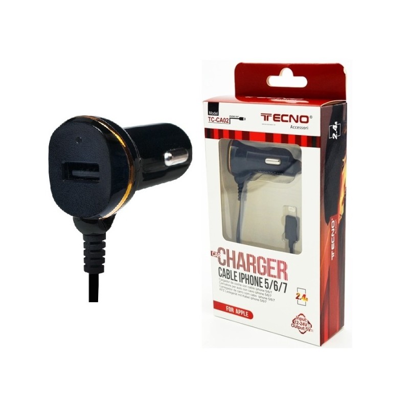 CARICATORE AUTO IPHONE 24A TC-CA02
