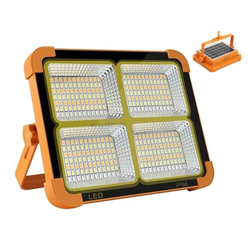 LAMPADA LED SOLAR LIGHT AB-T4 AD ENERGIA SOLARE RICARICABILE MULTIFUNZIONALE 120W