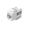 FRUTTO KEYSTONE JACK RJ45 UTP CAT6 BIANCO NW-KU6I-WH