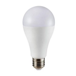 LAMPADINA A LED TERMOPLASTICO VT-2015-N 15W E27 A65 6500K BIANCO FREDDO 214455