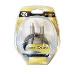 CAVO DI ANTENNA SPINASPINA GOLD IEC 95 MM - 3MT XCLANT03