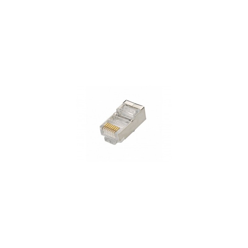 PLUG RETE RJ45 8P CAT5 FTP 50PZ CV-LAN-025