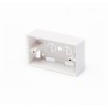 BOX IN PLASTICA 503 PER PLACCHE A MURO - BIANCO NW-BOX503-WH