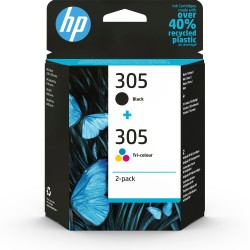 INK HP 305 MULTIPACK CMYK ENVY 6010 120 PAG100PG COLORE