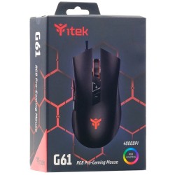 MOUSE GAMING G61 USB SENSORE A3050 RGB ITMGG61