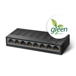 SWITCH 8P GIGABIT RJ45 PLASTIC CASE