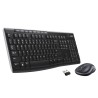 KIT MK270 TASTIERA + MOUSE WIRELESS NERA