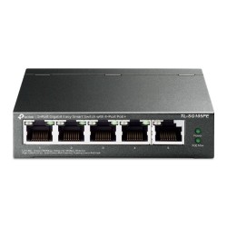 SWITCH 5P GIGABIT 4P POE+ 1P NO POE