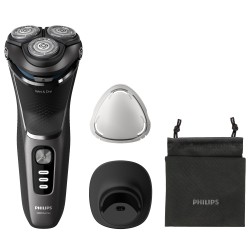 PHILIPS RASOIO ELETTRICO  S334313 RICARICABILE WET  DRY