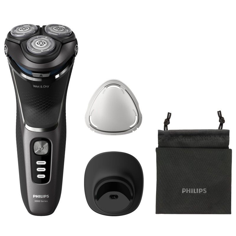 PHILIPS RASOIO ELETTRICO  S334313 RICARICABILE WET  DRY