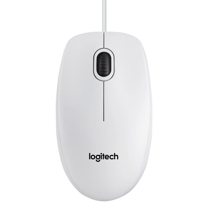 MOUSE OTTICO B100W BIANCO USB 910-003360