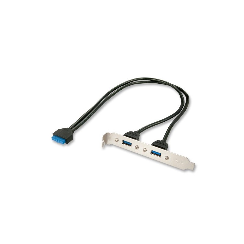 CAVO USB CON STAFFA METALLICA USB 3O TIPO A 20 POLI ICD 33096